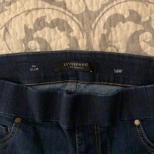 Liverpool pull on jeans